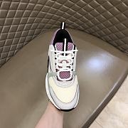 Dior B22 Sneaker Technical Mesh White Purple - 5