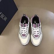 Dior B22 Sneaker Technical Mesh White Purple - 4