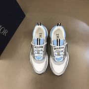 Dior B22 Sneaker White Blue - 4