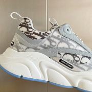 Dior B22 Sneaker Grey Oblique - 5