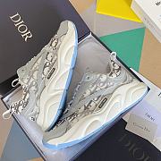 Dior B22 Sneaker Grey Oblique - 4