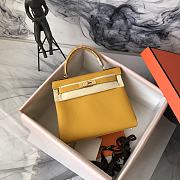 Hermes Kelly Bag 25 Yellow Togo Gold 25cm - 1