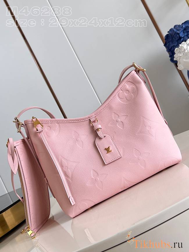 Louis Vuitton LV Carryall PM Pink 29x24x12cm - 1