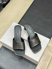 Balenciaga Women's Black Duty Free Leather Mules 6cm - 2