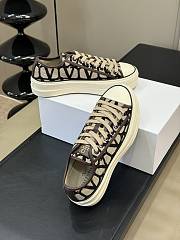 Valentino Garavani Iconograph Canva Sneakers - 5