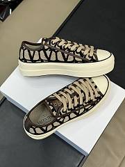 Valentino Garavani Iconograph Canva Sneakers - 3