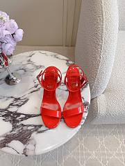 Christian Louboutin Spikaqueen Red Patent Heel 10cm - 2