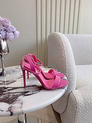 Christian Louboutin Spikaqueen Dark Pink Patent Heel 10cm - 2