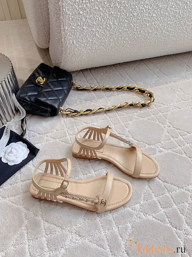 Chanel Beige Sandal 03 - 1