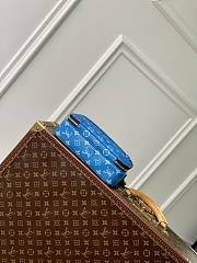 Louis Vuitton LV Alpha Messenger Taigarama Blue 24 x 16 x 8 cm - 3