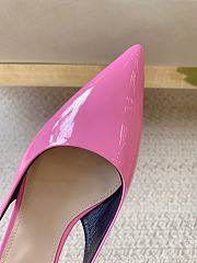 Gucci Signoria Slingback Pump Pink Patent Heel 4.5cm - 5