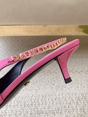 Gucci Signoria Slingback Pump Pink Patent Heel 4.5cm - 2