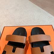 Hermes Chypre Sandal Black Brown - 4