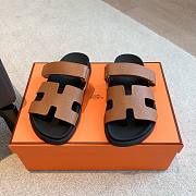 Hermes Chypre Sandal Black Brown - 2