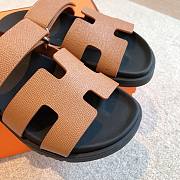 Hermes Chypre Sandal Black Brown - 3