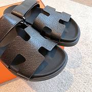 Hermes Chypre Sandal Black 02 - 2