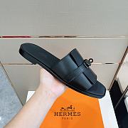 Hermes Gabriel Sandal Black - 3