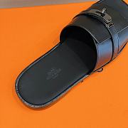 Hermes Gabriel Sandal Black - 2