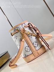 Louis Vuitton LV Nano Noé Multicolor White 13 x 16 x 10 cm - 2