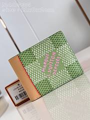 Louis Vuitton LV Wallet Slender Green 11 x 8.5 x 2 cm - 1