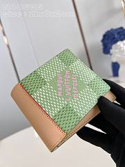 Louis Vuitton LV Wallet Slender Green 11 x 8.5 x 2 cm - 4