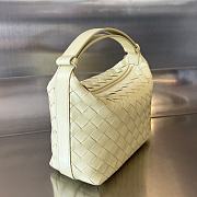 Bottega Veneta Mini Wallace Yellow 23x13x9.5cm - 4