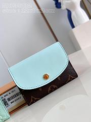 Louis Vuitton LV Rosalie Coin Monogram Blue 11 x 8 x 2.5 cm - 1