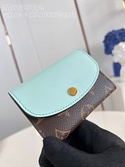 Louis Vuitton LV Rosalie Coin Monogram Blue 11 x 8 x 2.5 cm - 3