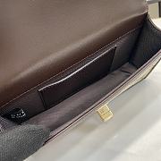 Gucci Luce Mini Shoulder Bag Brown 20x10x4cm - 2