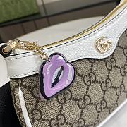 Gucci GG Super Mini Shoulder Bag With Charm 19x10x3cm - 2