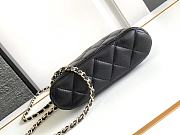 Chanel Clutch With Chain Lambskin Black 16x11x2.5cm - 6