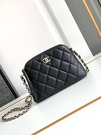 Chanel Clutch With Chain Caviar Black 16x11x2.5cm