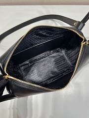 Prada Leather Handbag Black Bag 25x18x10cm - 6