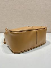 Prada Leather Handbag Caramel Bag 25x18x10cm - 4