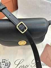 Loro Piana Black Shoulder Bag 18cm - 5