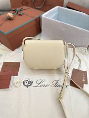 Loro Piana White Shoulder Bag 18cm - 4