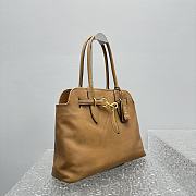 Miu Miu Aventure Nappa Leather Brown Bag 40x31x13cm - 2