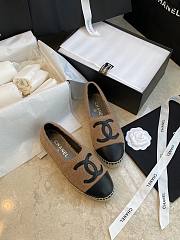 Chanel Espadrilles Brown Black - 1