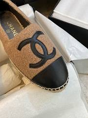 Chanel Espadrilles Brown Black - 5