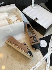 Chanel Espadrilles Brown Black - 4