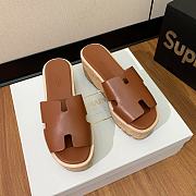 Hermes Eze 30 Sandals Brown - 5