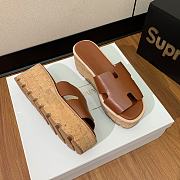 Hermes Eze 30 Sandals Brown - 3