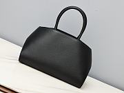 Ferragamo Black Hug Leather Handbag 31.5x19x22cm - 3