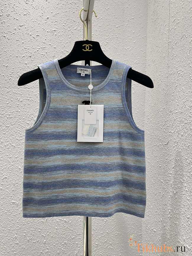 Chanel Blue Tank Top - 1