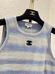 Chanel Blue Tank Top - 2