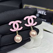 Chanel Pink Earrings - 2