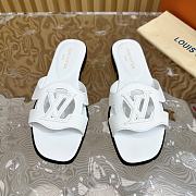 Louis Vuitton LV Isola Flat Mule White - 4