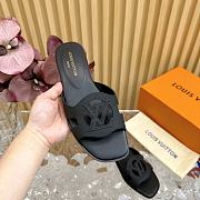 Louis Vuitton LV Isola Flat Mule Black - 5