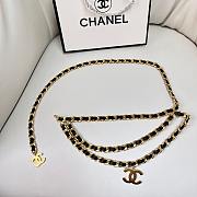 Chanel Black Belt Gold - 4