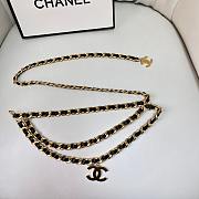 Chanel Black Belt Gold - 3